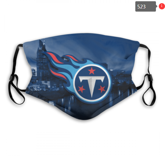NFL Tennessee Titans #4 Dust mask with filter->nfl dust mask->Sports Accessory
